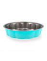 Tradineur - Molde para tarta antiadherente hondo "MINT". Apto para horno y lavavajillas. 5 x 28 cm (alto x diámetro)