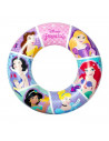 Tradineur - Flotador hinchable de princesas infantil, vinilo resistente, 56 cm diámetro. Para niños de 3 - 6 años.