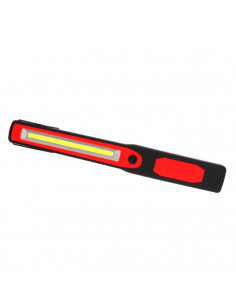 Linterna de trabajo de 29 x 4 cm para uso diario con colores surtidos. Leds a pilas para diferentes situaciones. Luz sin cable p