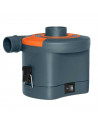 Tradineur - Hinchador Electrónico, Bomba inflado, inflador rápido con manguera flexible y 3 adaptadores de válvula.