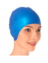Tradineur - Gorro de baño. Fabricado en silicona, en bolsa, para natación, adecuado para mujeres y hombres adultos. Color Surtid