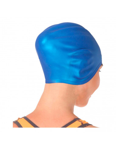 Tradineur - Gorro de baño. Fabricado en silicona, en bolsa, para natación, adecuado para mujeres y hombres adultos. Color Surtid