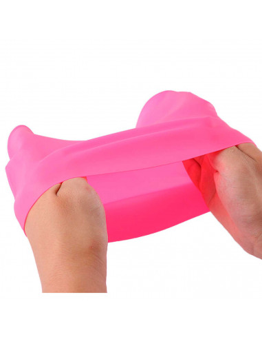 Tradineur - Gorro de baño. Fabricado en silicona, en bolsa, para natación, adecuado para mujeres y hombres adultos. Color Surtid