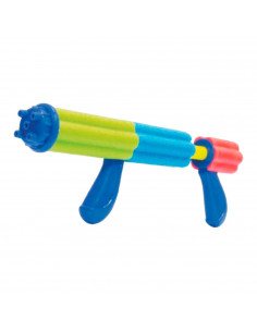 Tradineur - Pistola de agua a succión, fabricado en FOAM, Para mayores de 3 años, Color Surtido. 13,5 x 32 x 5 cm. 