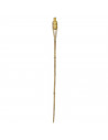 Tradineur - Antorcha de jardín de fibra vegetal, lámpara con mecha para playa, césped, paseos, decoración exterior, bodas, fiest