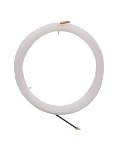 Guía para pasar cables de 0.3 x 100 cm de plástico. Sonda pasahilos. Plástico para incorporar cables fácilmente. Conductor para
