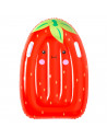 Tradineur - Colchoneta infantil hinchable con diseño de frutas, vinilo resistente, incluye parche de reparación, 84 x 76 cm