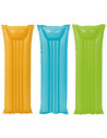 Tradineur - Colchoneta hinchable, 2 cámaras de aire, vinilo resistente, parche de reparaciones, 183 x 69 cm, color y modelo alea