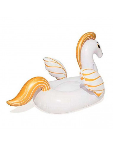 Tradineur - Pegaso hinchable, asas de alta resistencia,vinilo resistente, incluye parche de reparación, 159 x 109 cm