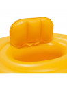 Tradineur - Flotador hinchable para bebes, 4 camaras de aire,vinilo resistente, incluye soporte para neonatos, 69 cm de diametro