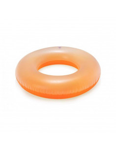 Tradineur - Flotador hinchable diseño neón, vinilo resistente, válvula de seguridad, para mayores de 10 años. Color surtido. 91