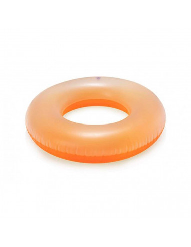 Tradineur - Flotador hinchable diseño neón, vinilo resistente, válvula de seguridad, para mayores de 10 años. Color surtido. 91