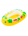 Tradineur - Barca hinchable infantil modelo surtido, vinilo resistente, válvula de seguridad, 102 x 69 cm.