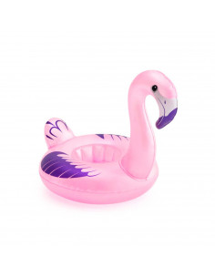 Tradineur - Posavasos hinchable diseño de flamenco/pavo, fabricado PVC, ideal para piscina o spa. Modelo surtido. 