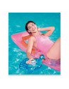 Tradineur - Posavasos hinchable diseño de flamenco/pavo, fabricado PVC, ideal para piscina o spa. Modelo surtido. 