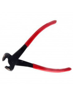 Tenaza rusa de metal con refuerzo de goma en el mango de 17,5 x 6,8 cm. Alicate ruso para labores de bricolaje. Herramienta de m