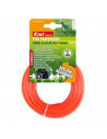 Cuerda de nylon trimmer para desbrozadadora 2,7 mm x 15 m, bobina de hilo de recambio, desbrozar, cortar césped, mantenimiento j