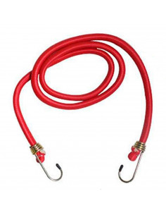Pulpo elástico de color surtido y de 150 x 1 cm. Cable elástico para distintas funciones con enganche en ambos extremos. Cinta e
