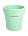 Tradineur - Maceta de plástico redonda con aro desmontable, macetero, tiesto para plantas, flores, balcón, terraza, hogar, 1,65
