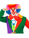 Tradineur - Chupete gigante con cordón, plástico, complemento de disfraz de payaso, carnaval, halloween, circo, fiestas, cumplea
