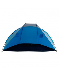 Tradineur - Tienda de playa plegable, tienda de campaña, protección solar, ultraligera, fácil montaje, camping, 240 x 120 x 120