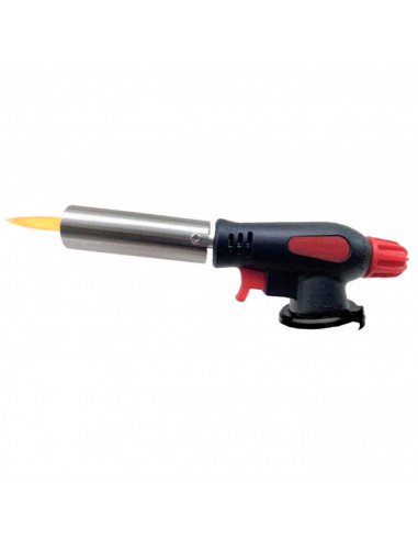 Tradineur - Soplete multiusos - Compatible con bombona B-250 - Quemador para barbacoa - Flambear, caramelizar, tostar, dar color