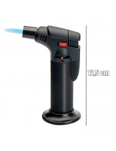 Tradineur - Encendedor electronico HC-707 - Quemador para barbacoa - Flambear, caramelizar, tostar, dar color - Herramienta de c