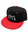 Tradineur - Gorra de béisbol ancha "Music" para hombre con ajuste posterior a presión, 100% poliéster, accesorio sport, skate, t