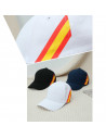 Tradineur - Gorra con la bandera de España, ajuste posterior con hebilla metálica, 100% algodón, deporte, golf, adulto unisex, t