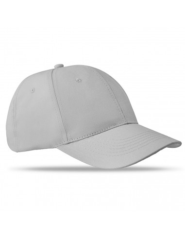 Tradineur - Gorra clásica adulto con ajuste posterior de velcro, 100% poliéster, accesorio deporte, skate, aire libre (Gris clar