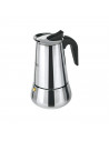 Cafetera arábiga de acero inoxidable para 4 tazas, filtro desmontable 17 x 11 cm