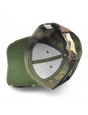 Tradineur - Gorra militar de adulto, 100% poliéster, ajuste posterior de velcro, accesorio deporte, skate, aire libre (Camuflaje