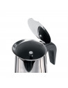 Cafetera arábiga de acero inoxidable para 4 tazas, filtro desmontable 17 x 11 cm