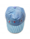 Tradineur - Gorra de bebé con cierre posterior de velcro, 100% poliéster, suave, verano, protección solar, unisex, 1 a 2 años, c