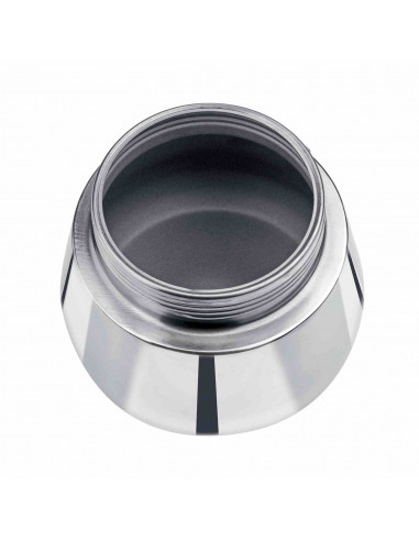 Cafetera arábiga de acero inoxidable para 4 tazas, filtro desmontable 17 x 11 cm