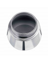 Cafetera arábiga de acero inoxidable para 4 tazas, filtro desmontable 17 x 11 cm