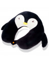 Tradineur - Cojín de viaje con forma de pingüino, almohada para cuello de spandex, suave y liviana, alivio de estrés, reposacabe