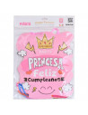 Tradineur - Piñata de princesa, feliz cumpleaños, cartón, para rellenar con golosinas, chuches, niñas, decoración infantil, fies