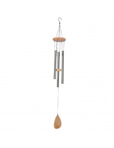 Tradineur - Carrillón de viento, campanillas, timbre de viento para interior, exterior, jardín, patio, balcón, decoración del ho