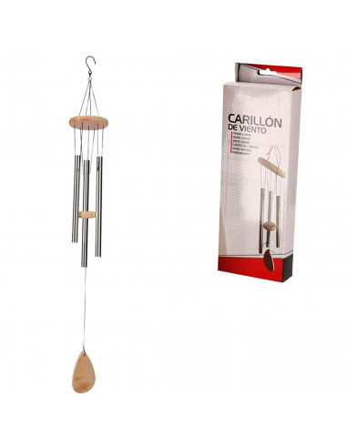 Tradineur - Carrillón de viento, campanillas, timbre de viento para interior, exterior, jardín, patio, balcón, decoración del ho