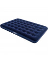 Tradineur - Colchón hinchable doble para interior y exterior, cama inflable con válvula de inflado rápido y parche de reparación
