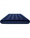Tradineur - Colchón hinchable doble para interior y exterior, cama inflable con válvula de inflado rápido y parche de reparación