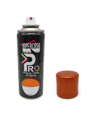 Tradineur - Bote de pintura en spray, válido para multitud de superficies de interior y exterior: madera, metal, cartón, cerámic