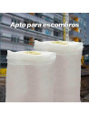 Tradineur - Pack de 4 sacos de rafia, escombro, bolsas reforzadas para jardín, obra, contrucción, reutilizables, resistentes (Bl