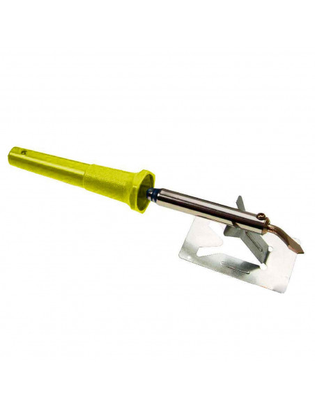 Tradineur - Soldador de 60W - Fabricado en Metal y Plástico - Mango ergonómico y antideslizante - Ideal para soldaduras en circu