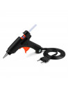 Tradineur - Pistola de silicona - 20W - Pistola para Artesanía de Bricolaje, Reparaciones Rápidas, Decoración del Festival.