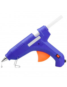 Tradineur - Pistola termofusible 100 W para silicona