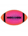 Tradineur - Pelota de rugby hinchable para niños, balón de juguete infantil con válvula de inflado, playa, piscina, verano (Mult