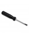 Tradineur - Destornillador reversible - 2 en 1 - Plano y estrella - Herramienta manual - Ideal para la reparación - 15,5 cm