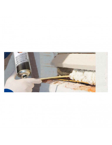 Tradineur - Spray de Espuma Poliuretano - Bote de 300 ML - Bote para relleno, sellado, fijación - Aislamiento térmico, acústico